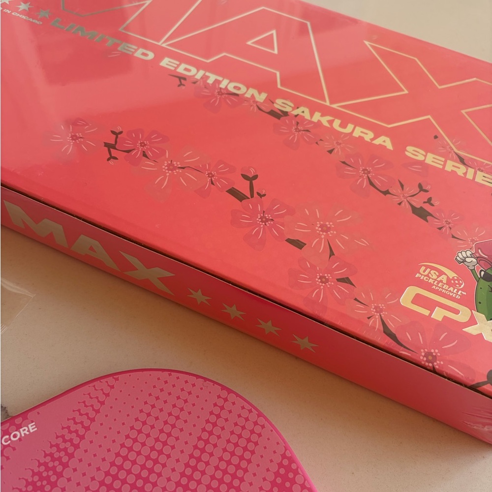 NEW CPX MAX pink Ltd edition pickleball paddle- NIB! - Picture 13 of 14